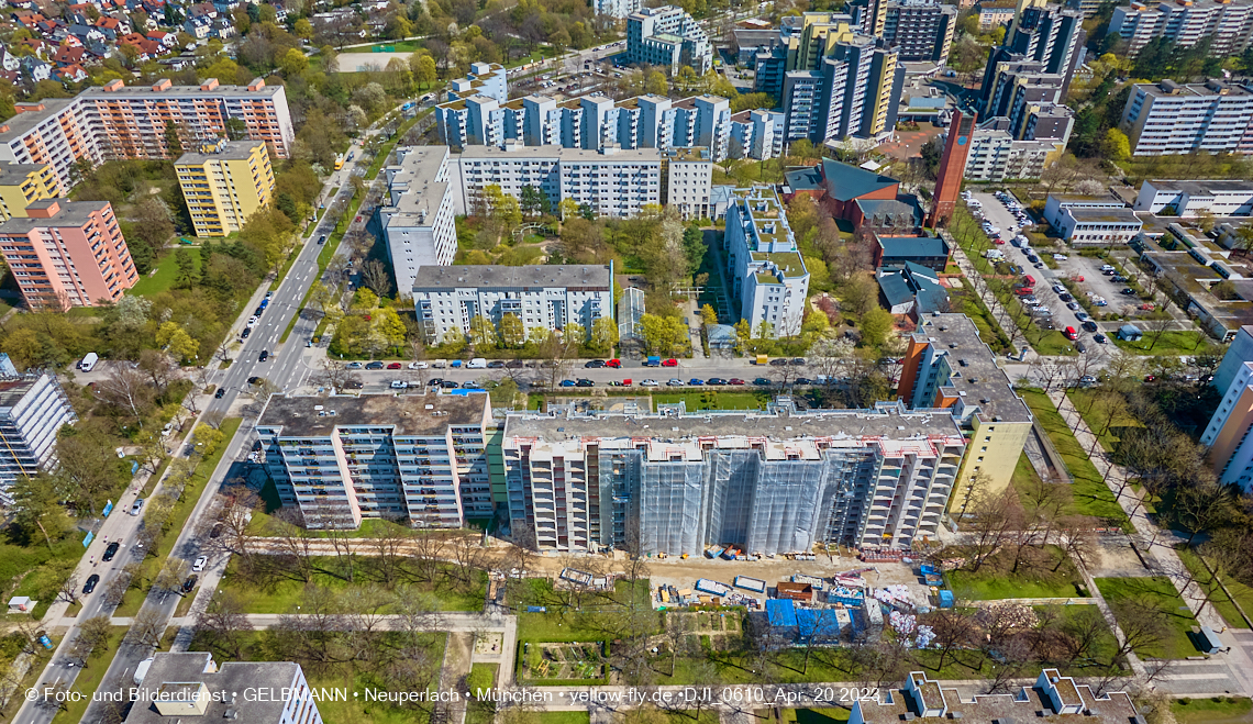 21.04.2023 - Maga-Großsanierung an der Kurt-Eisner-Straße in Neuperlach